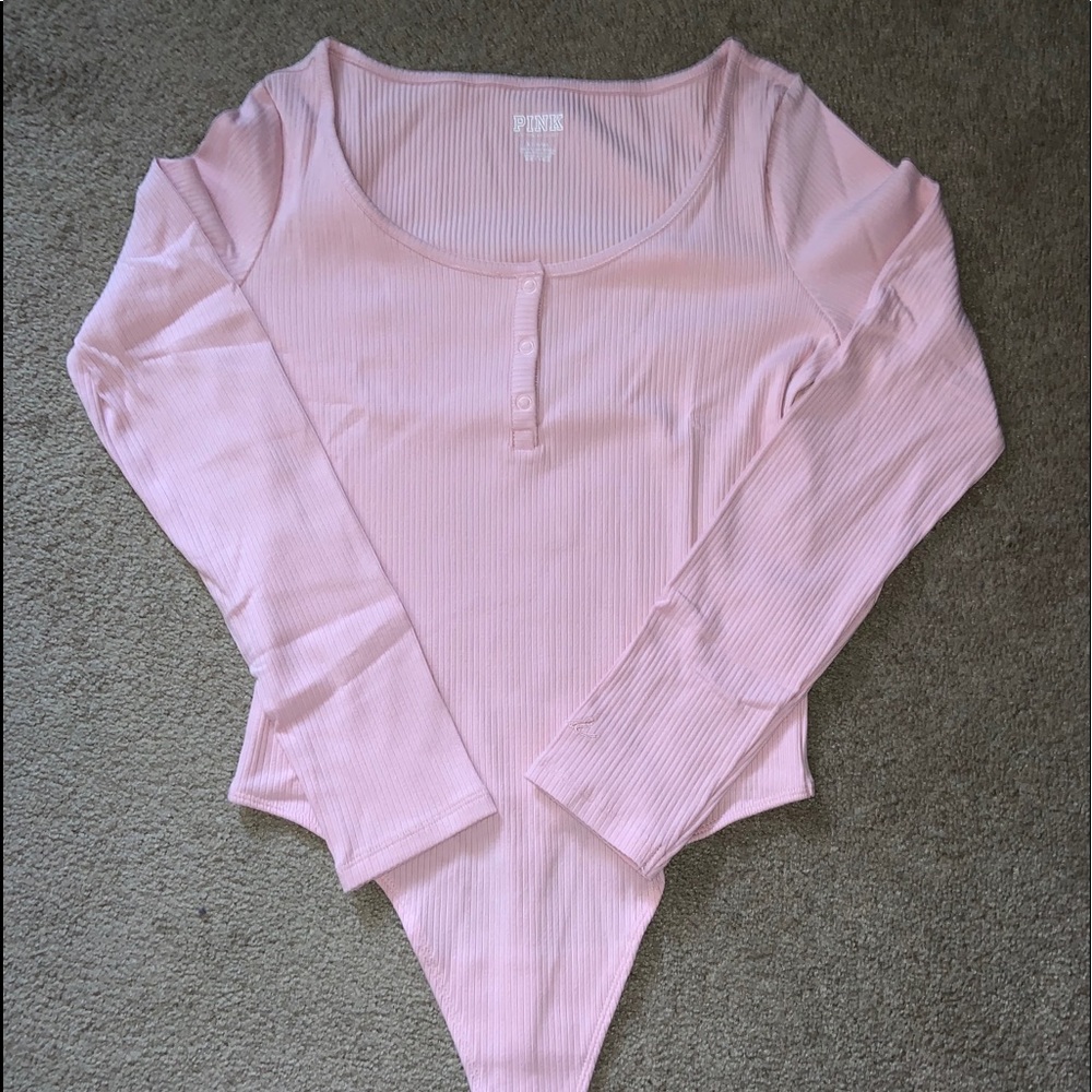 3 PINK bodysuits bundle!!